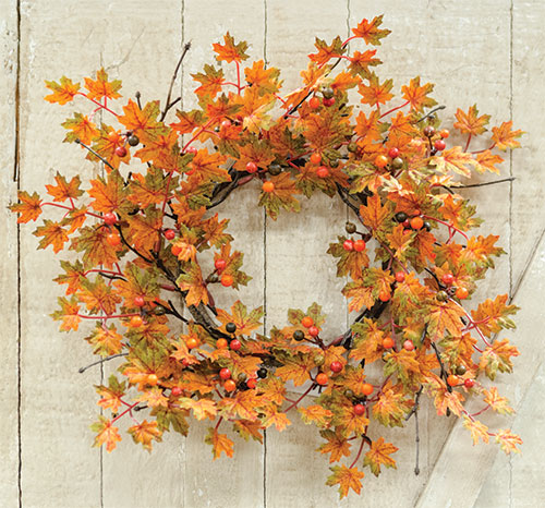 Mini Maple & Berries Wreath 15"