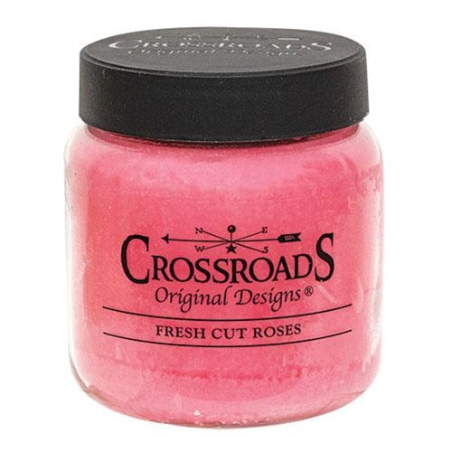 Fresh Cut Roses Jar Candle 16oz