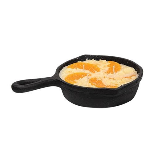 Peach Cobbler Cast Iron Skillet Candle