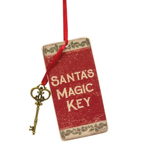 Santa's Magic Key Ornament