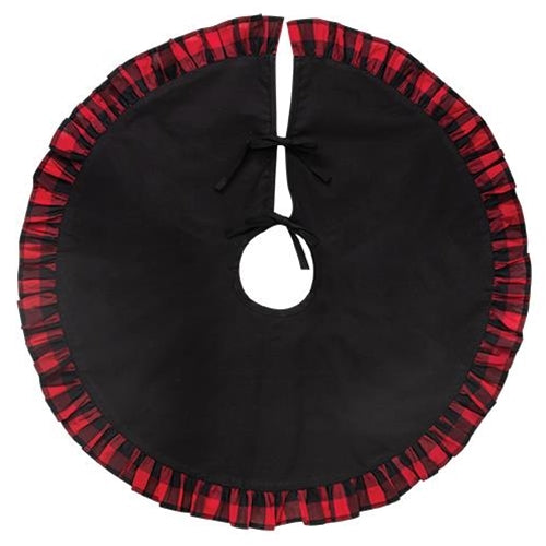 Buffalo Check Frill Mini Tree Skirt