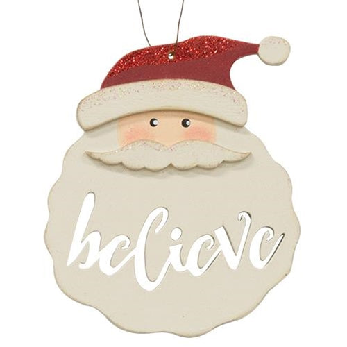 Santa Believe Ornament