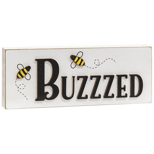 Buzzzed Wooden Block