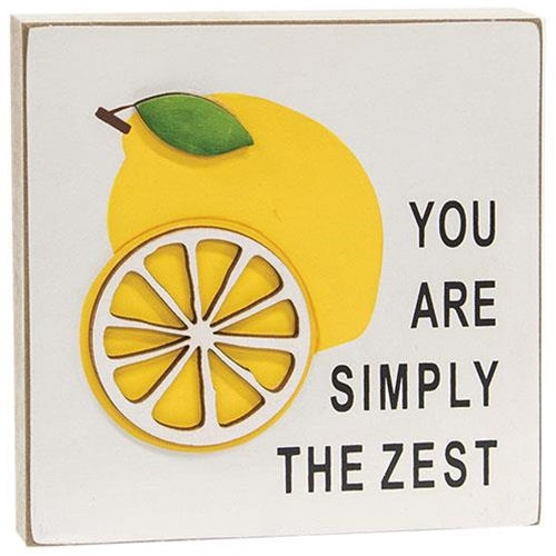 Simply the Zest Block