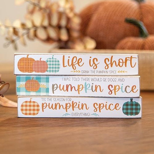 Pumpkin Spice Mini Stick 3 Asstd.