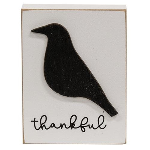 Thankful Crow Block