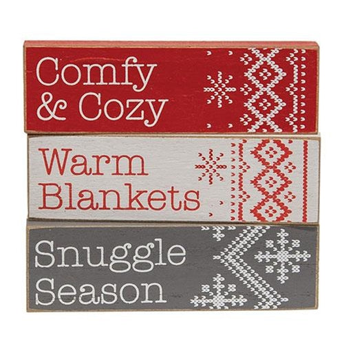 Comfy & Cozy Sweater Block 3 Asstd.