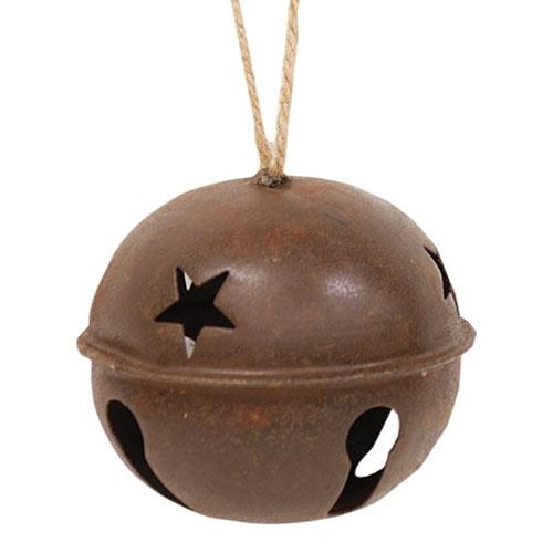 Rusty X-Large Jingle Bell 4-1/2"