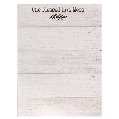 One Blessed Hot Mess Mini Notepad