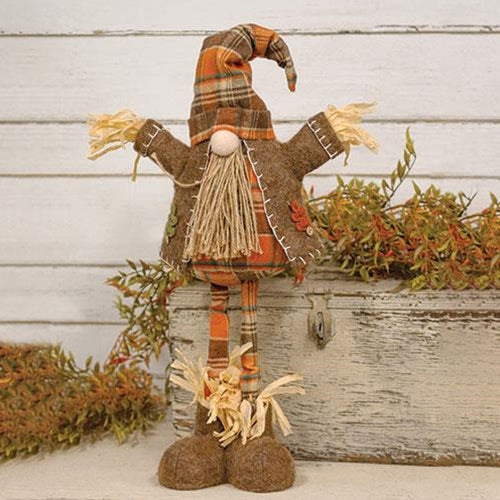 Standing Plush Scarecrow Gnome