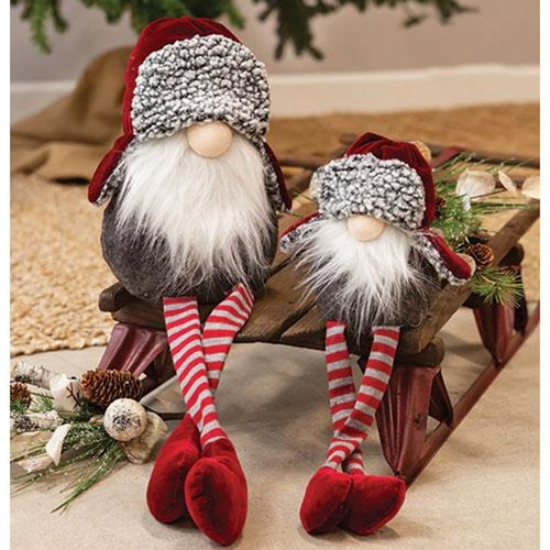 Sm Dangle Leg Santa Gnome