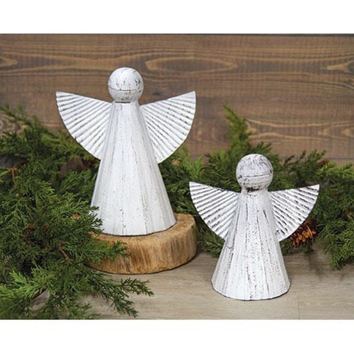 2/Set Shabby Chic Metal Angels