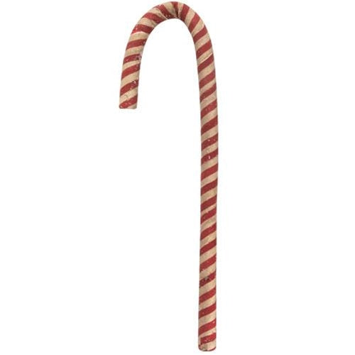 Antique Sparkle Candy Cane 12"