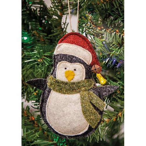 Felt Penguin Ornament