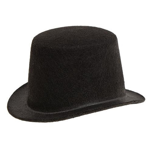 Black Felt Top Hat