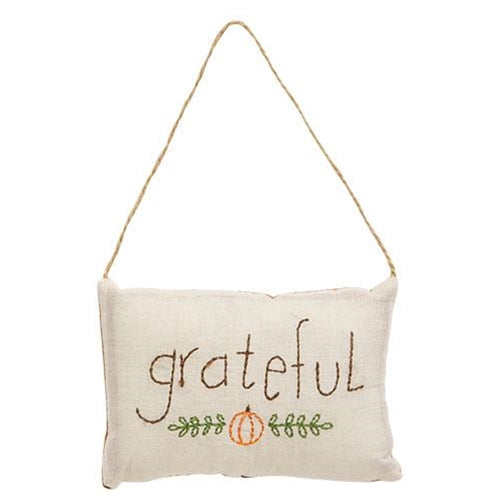 Grateful Pillow Ornament