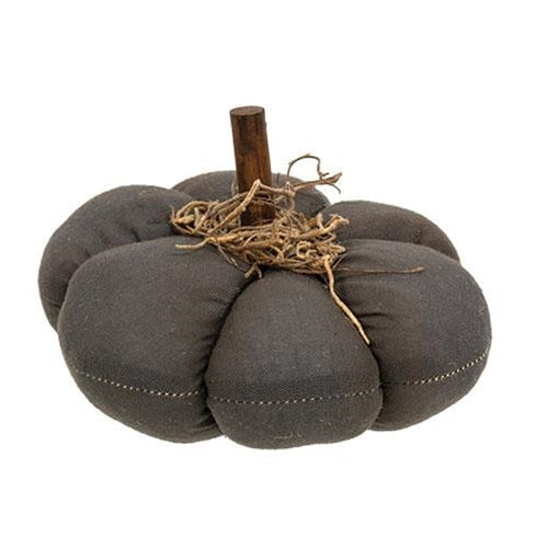 Mossy Black Pumpkin 5"