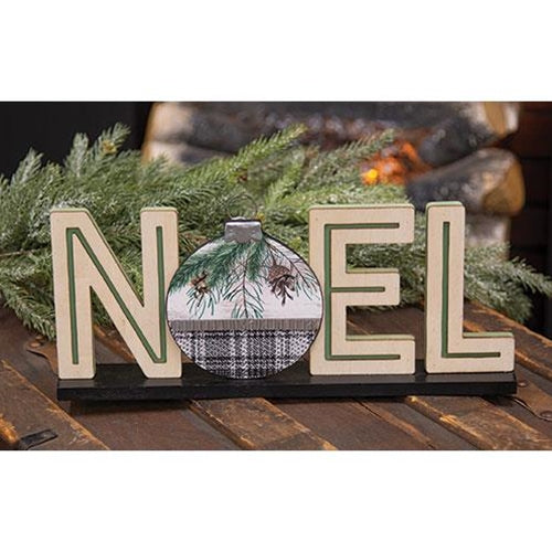 Noel w/Ornament on Base