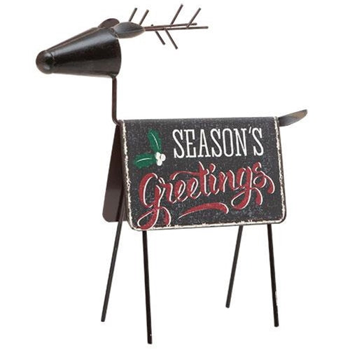 Seasons Greetings Standing Deer