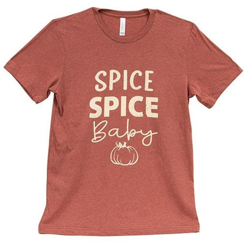 Spice Spice Baby T-Shirt Heather Clay Small