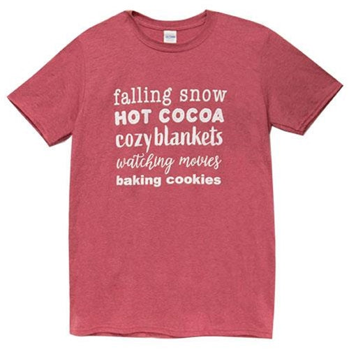 Falling Snow T-Shirt Small