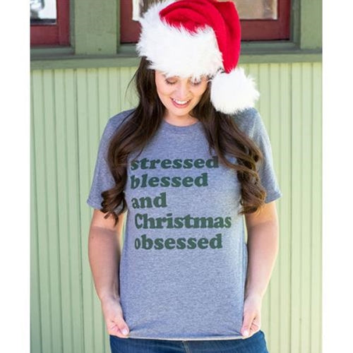 Christmas Obsessed T-Shirt Small