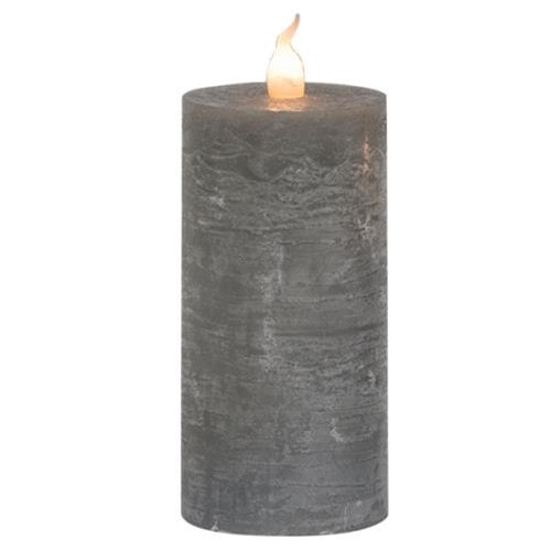 Gray Flicker Pillar 4"