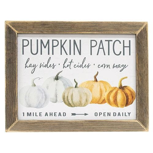 Fall Fun Open Daily Framed Print