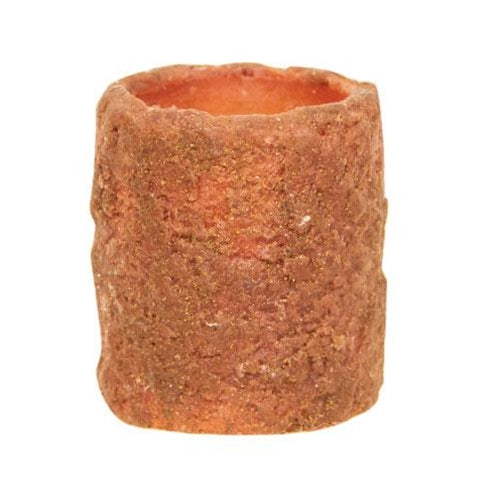 Orange Cake Votive Timer Pillar 2" x 2.25"