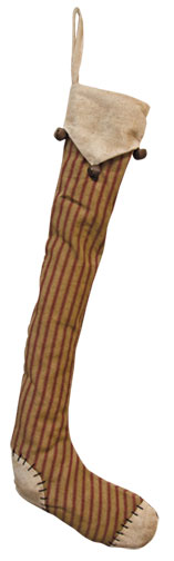 Rustic Skinny Stocking 19"