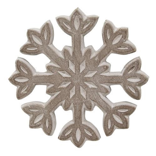 2/Set Fleur de Lis Snowflakes