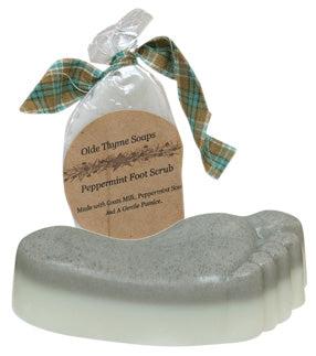 Peppermint Foot Soap Scrub