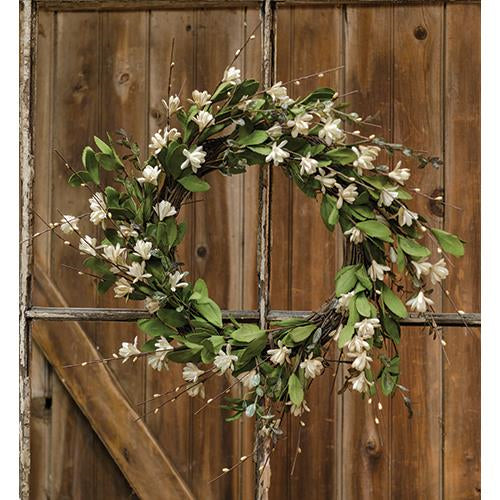 Teastain Gardenia /Twig Wreath