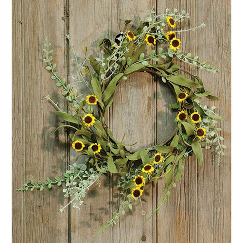 Bird's Eye Daisy Wreath