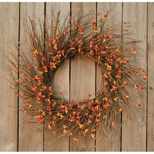 Bittersweet Sunburst Wreath