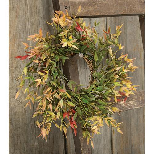 Velvet Ash Wreath 12"