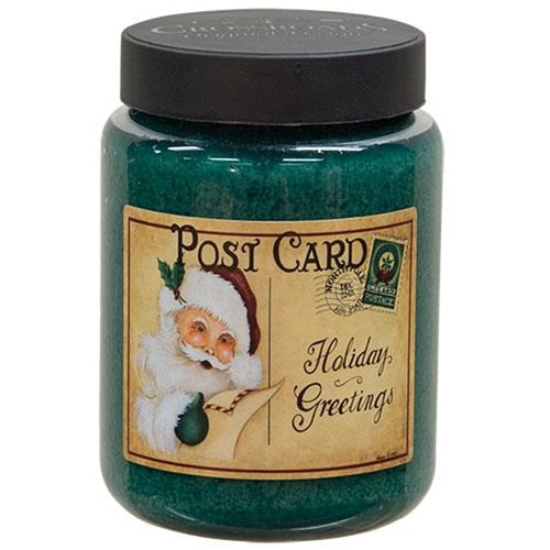Holiday Greetings Jar Candle 26oz
