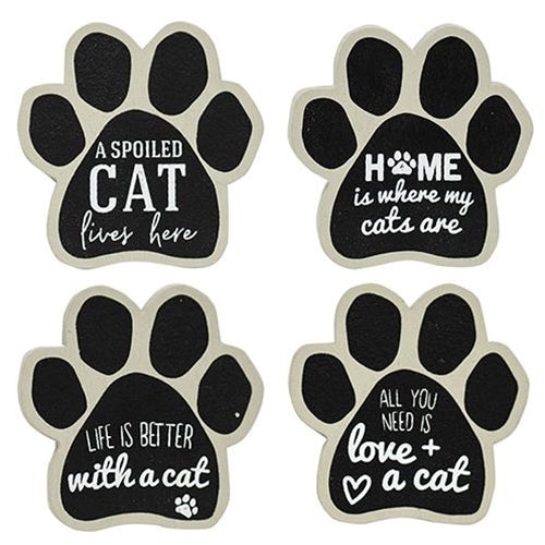 4/Set Cat Paw Magnets