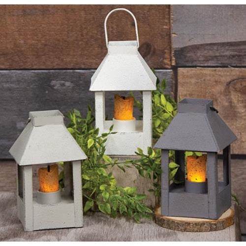 Farmhouse Colors Mini Colonial Lantern 3 asstd.