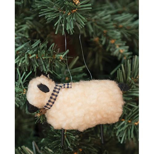 Wooly Sheep Ornament