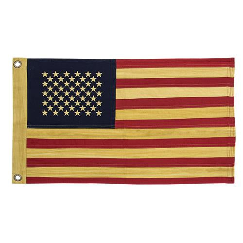 American Flag Aged 28"