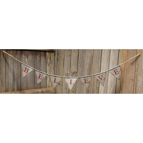 Believe Pennant Garland 45"