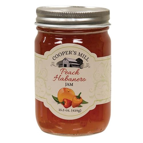 Peach Habanero Jam 15.5oz