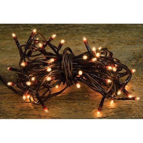 Teeny Lights  Brown Cord 50ct